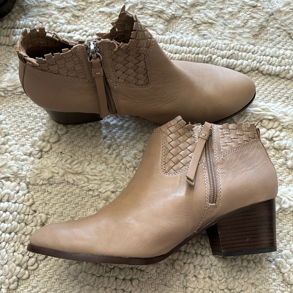 Coach ankle booties